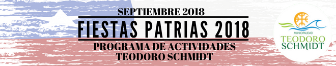 Programacion Fiestas Patrias 2018